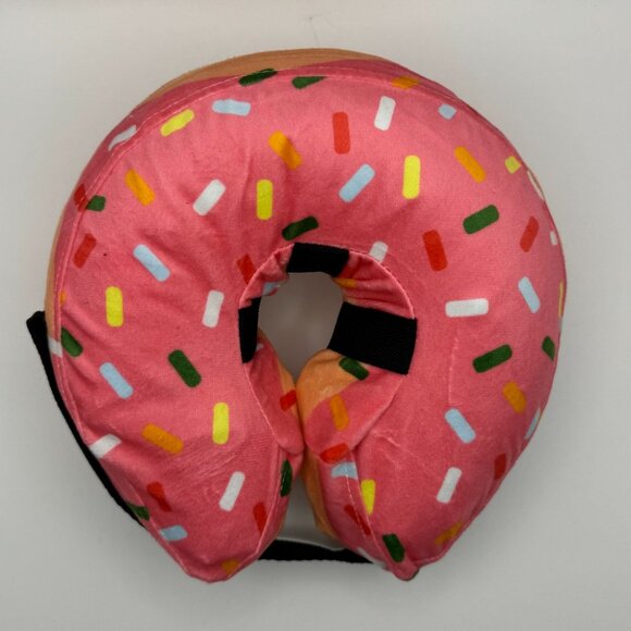 Three In Other - Sprinkles-Dogs and Cats Donut Inflatable Collar Pet Soft Recovery E-Collar cone